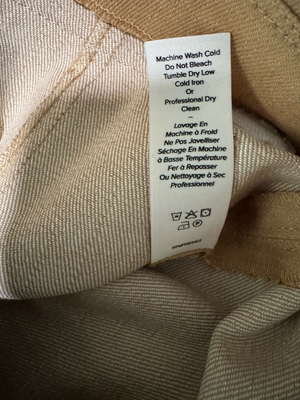 Cinq a Sept Azure cotton blend pants Size 0 - Picture 7 of 7